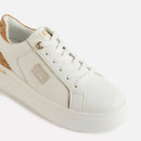 Sneakers Platform Donna 1A Classe Alviero Martini in Bianche con Targhetta 1A Classe 1008