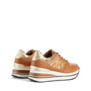 Sneakers Running Donna 1A Classe Alviero Martini color Cuoio con Inserti stampa Geo Classic 1019