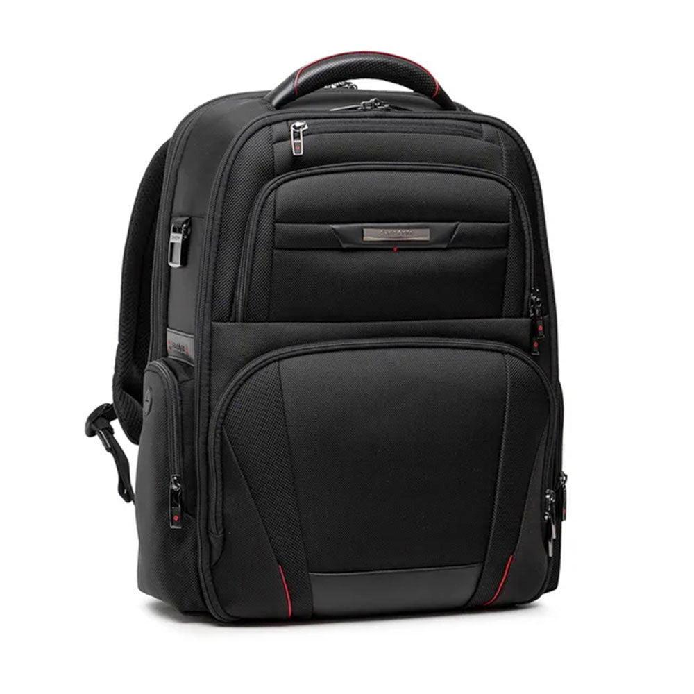 Zaino Business Espandibile Porta Pc 17,3" SAMSONITE linea PRO-DLX 5 in Tessuto Nero