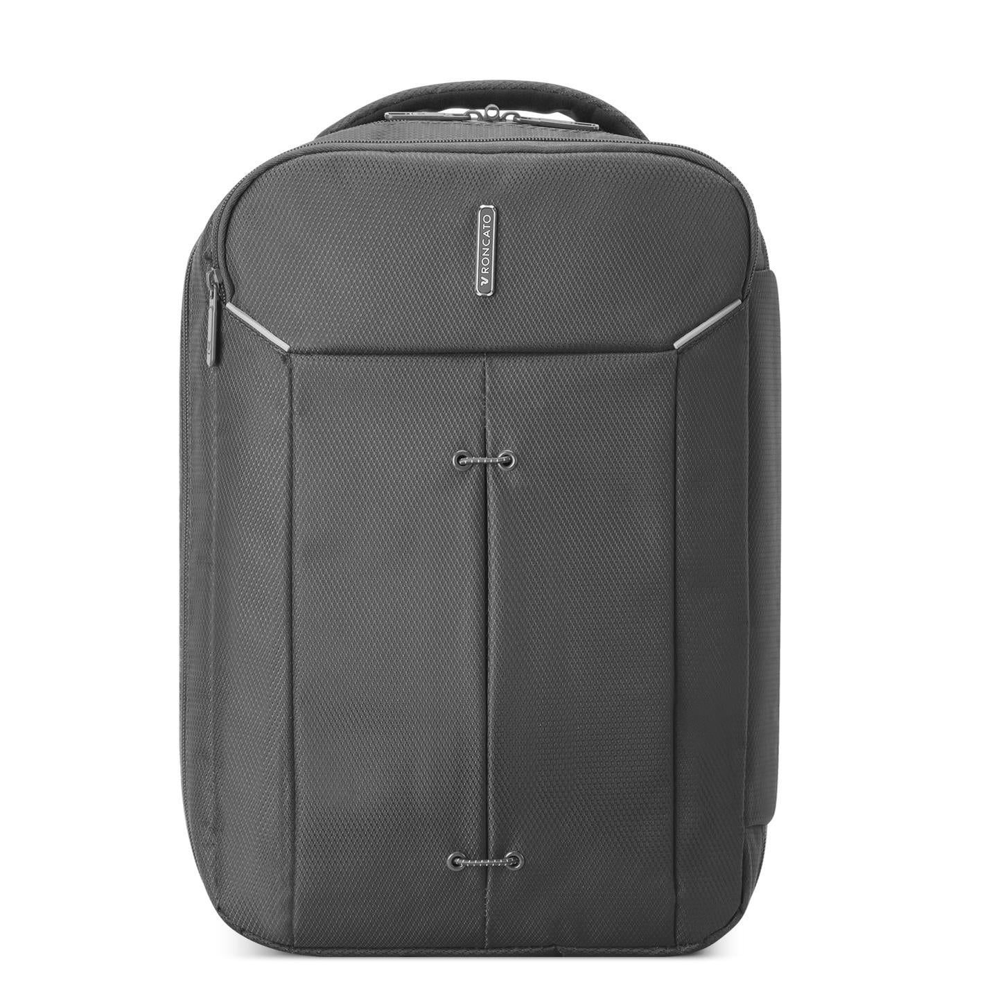 Ryanair RONCATO Reiserucksack Anthrazit 2.0 Schwarz 40x25x15-20 cm