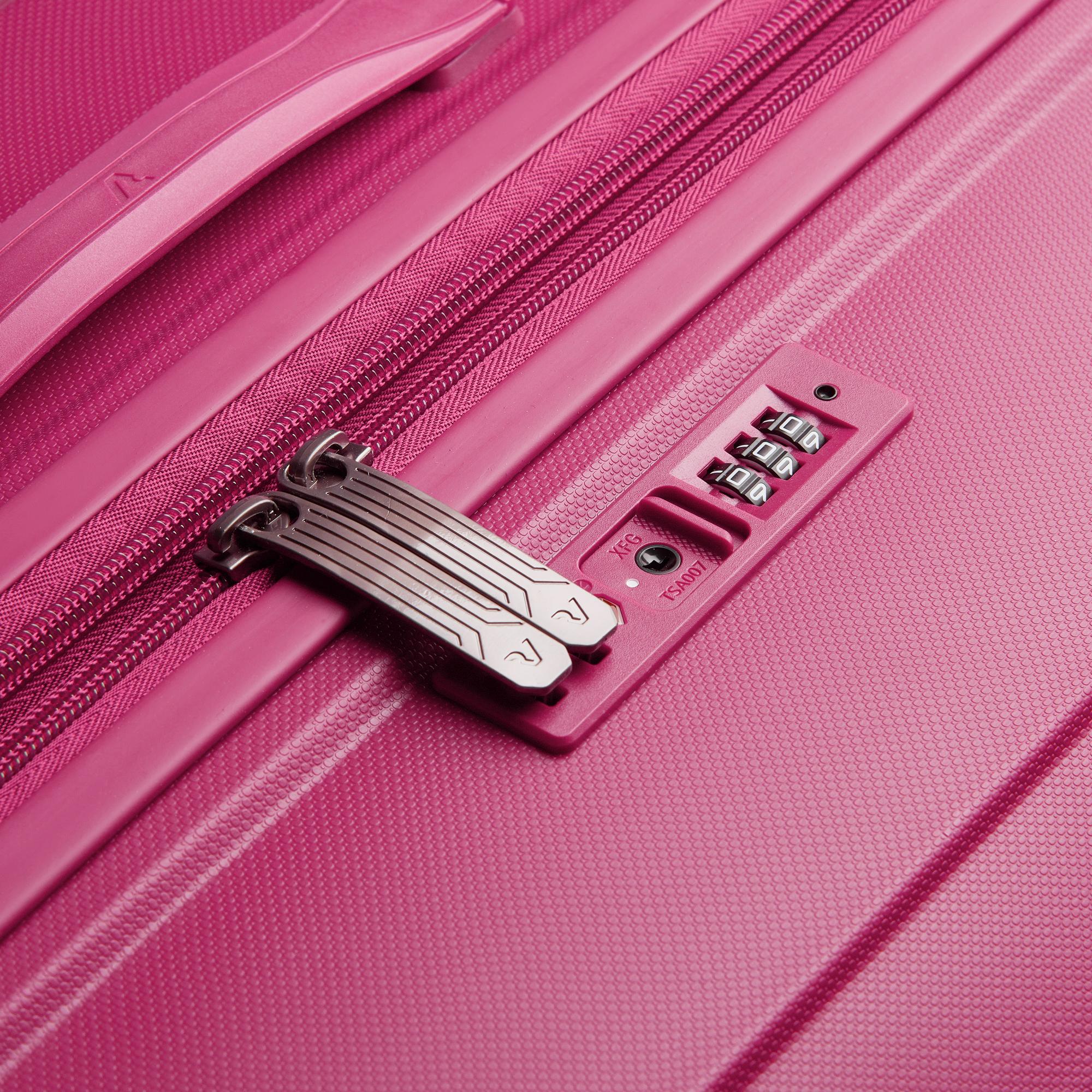 RONCATO Erweiterbarer Kabinentrolley B-Flying Line Magenta Farbe