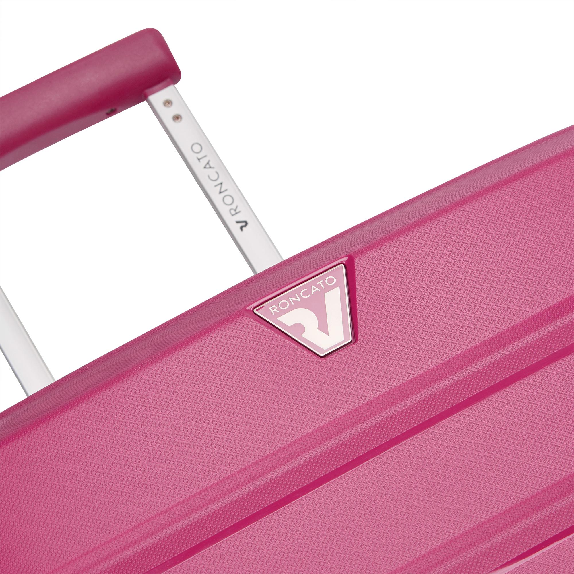 RONCATO Erweiterbarer Kabinentrolley B-Flying Line Magenta Farbe