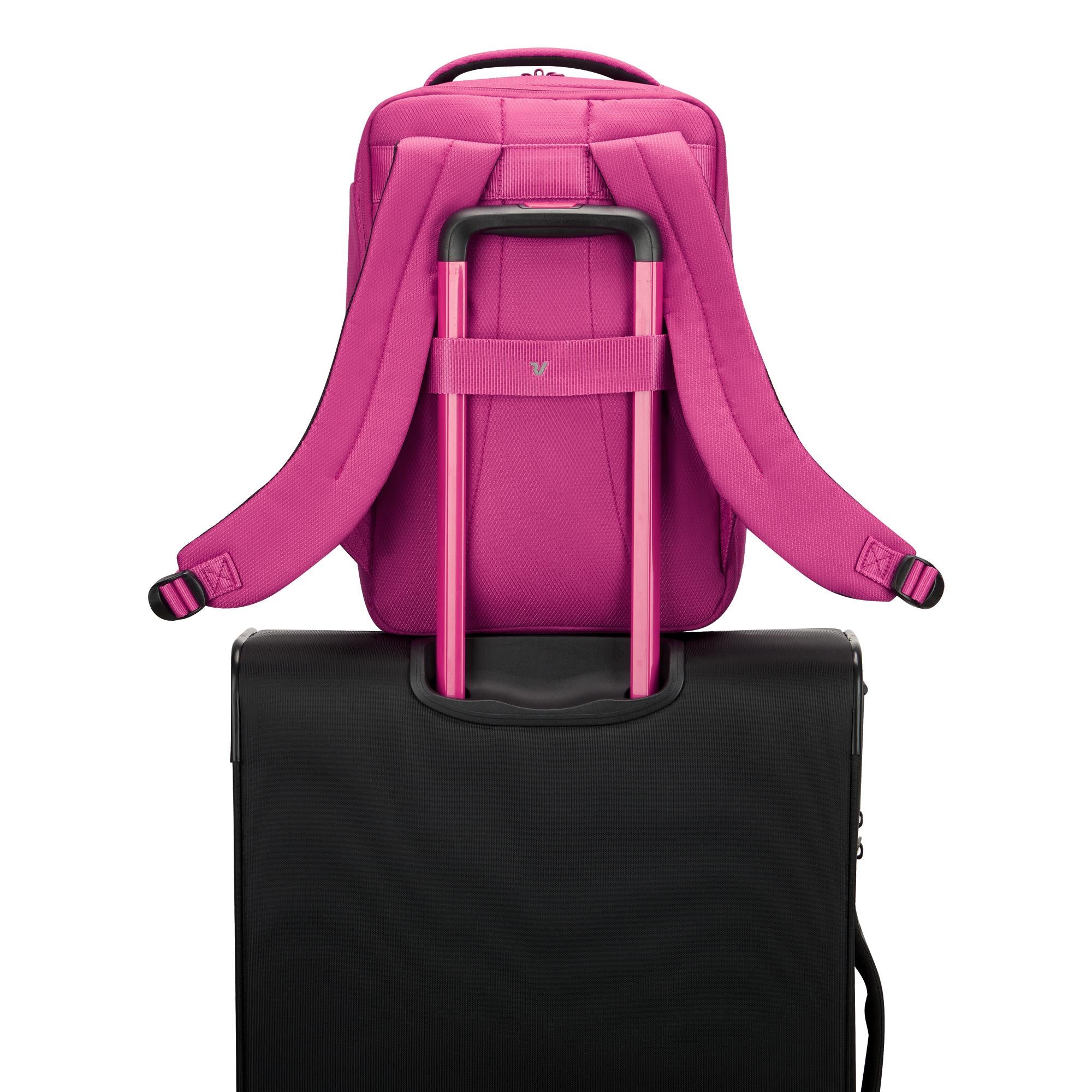Ryanair Reiserucksack RONCATO Ironik 2.0 Magenta 40x25x15-20 cm