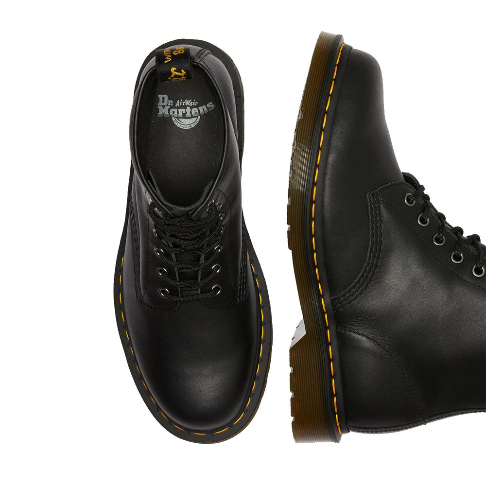 Scarpe Unisex DR. MARTENS Stivali linea 1460 in Nappa Nera