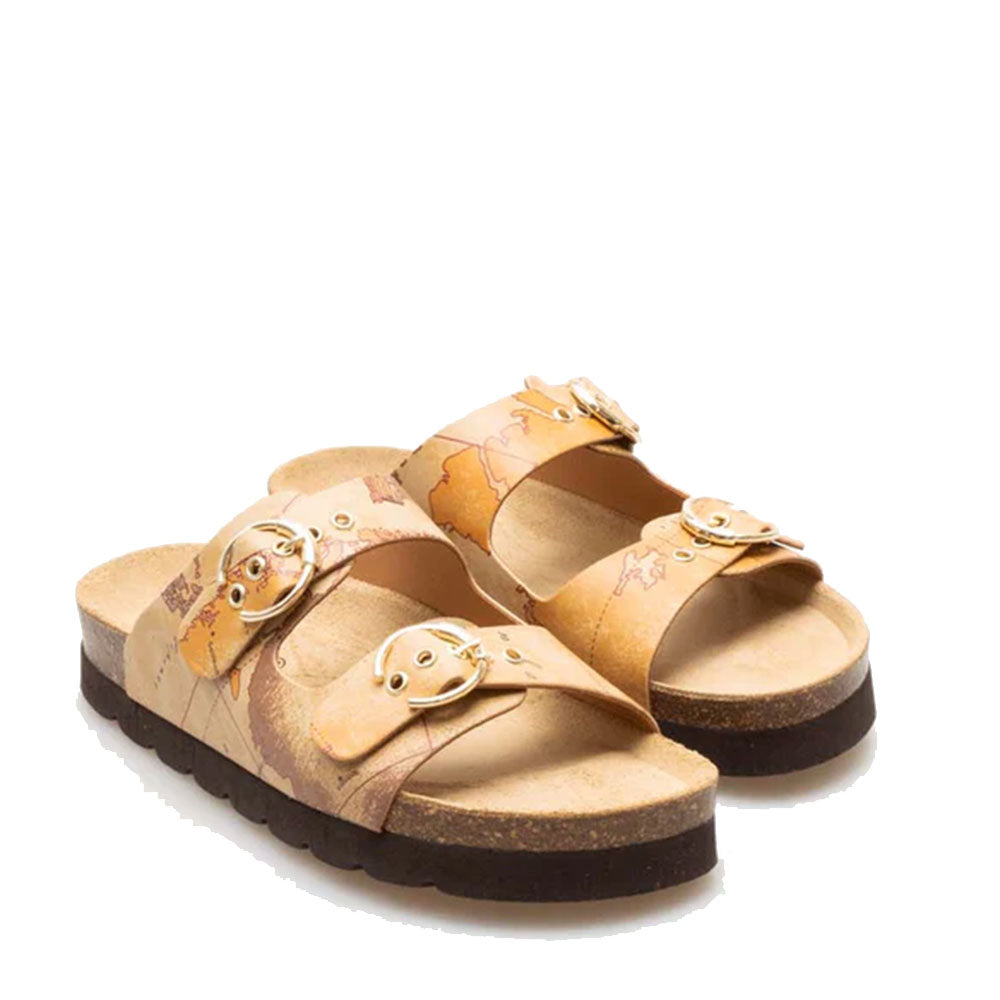 Ciabatte Doppia Fascia 1A Classe Alviero Martini stampa Geo Classic 1193