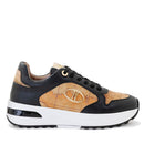 Sneakers Running 1A Classe Alviero Martini linea Geo Road Tibet in Eco Nappa Nera 1205