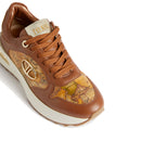 Sneakers Running 1A Classe Alviero Martini linea Geo Road Tibet in Eco Nappa Marrone 1205