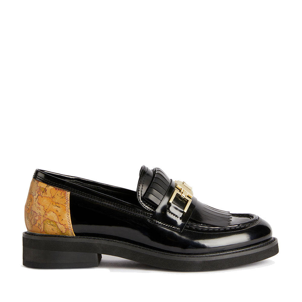 Mocassini Donna 1A Classe Alviero Martini effetto Spazzolato Neri 1219