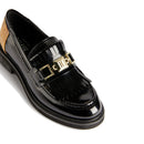 Mocassini Donna 1A Classe Alviero Martini effetto Spazzolato Neri 1219