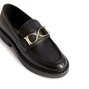 Mocassini Donna 1A Classe Alviero Martini in Pelle Nera 1222