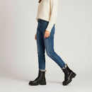 Anfibi Donna 1A Classe Alviero Martini in Eco Nappa Nera con Lacci con Strass 1235