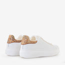 Sneakers Platform 1A Classe Alviero Martini in Pelle Bianca 1296