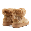 Stivaletti Imbottiti 1A Classe Alviero Martini stampa Geo Classic con Inserto in Lapin 1322