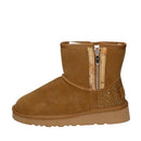 Stivaletti Imbottiti 1A Classe Alviero Martini in Pelle Scamosciata color Cammello 1324