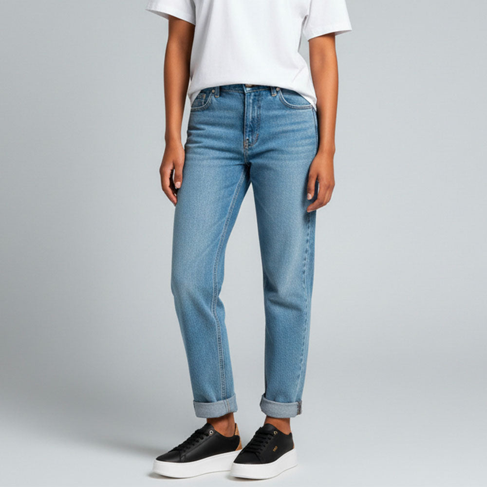 Sneakers Donna 1A Classe Alviero Martini linea Frost Geo in Tessuto Gommato Nero 1331