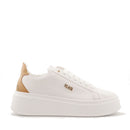 Sneakers Donna 1A Classe Alviero Martini linea Frost Geo in Tessuto Gommato Bianco 1331