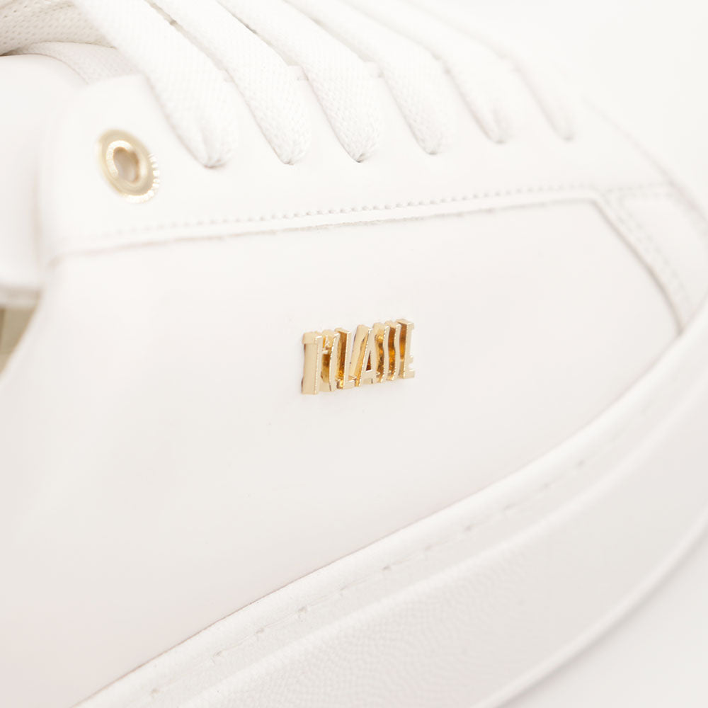 Sneakers Donna 1A Classe Alviero Martini linea Frost Geo in Tessuto Gommato Bianco 1331