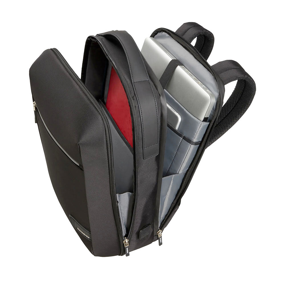 Zaino Business Porta Pc 14,1" SAMSONITE linea Litepoint in Tessuto Nero