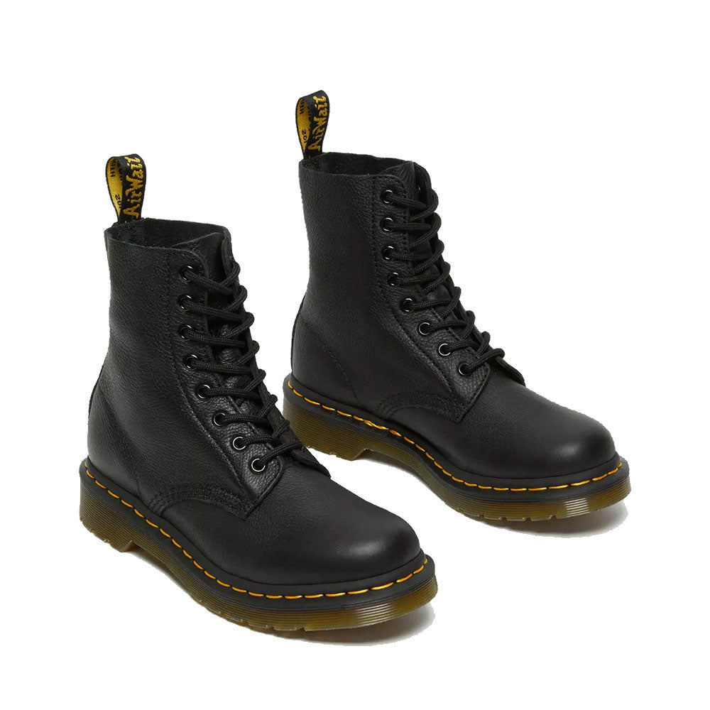 Scarpe Donna DR. MARTENS Stivali linea 1460 Pascal in Pelle Nera