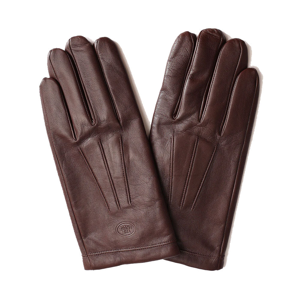 Guanti Uomo THE BRIDGE linea Life Style in Pelle Marrone Castagna TG 7.5
