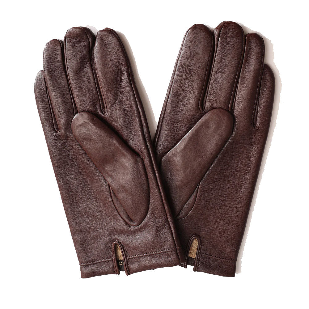 Guanti Uomo THE BRIDGE linea Life Style in Pelle Marrone Castagna TG 7.5