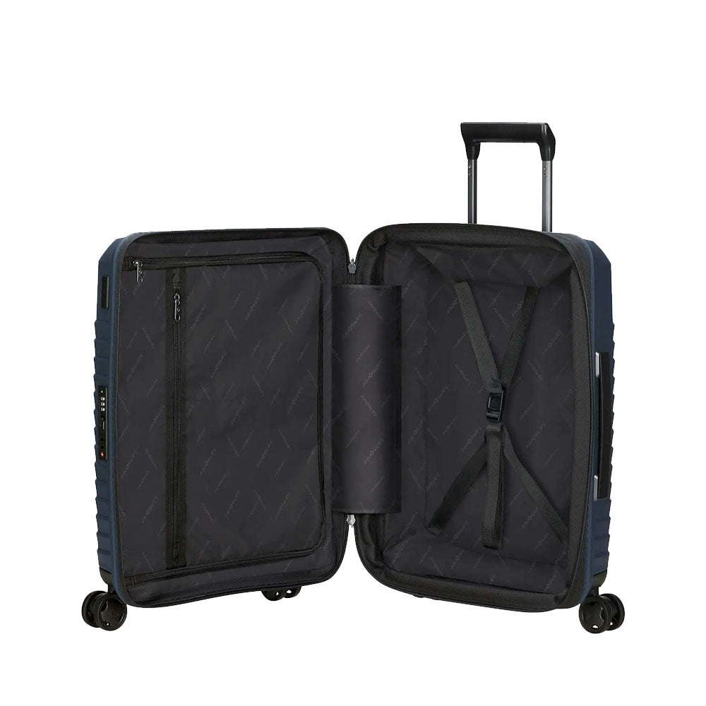 Kabinen-Trolley Hartschale erweiterbar 4 Rollen SAMSONITE Modell Intuo in Marineblau