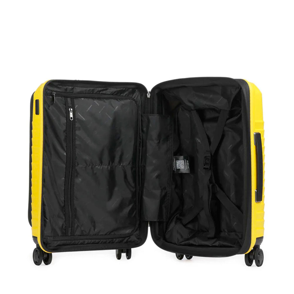 Trolley Cabina Rigido Espandibile 4 Ruote SAMSONITE linea Intuo Easy Access Giallo
