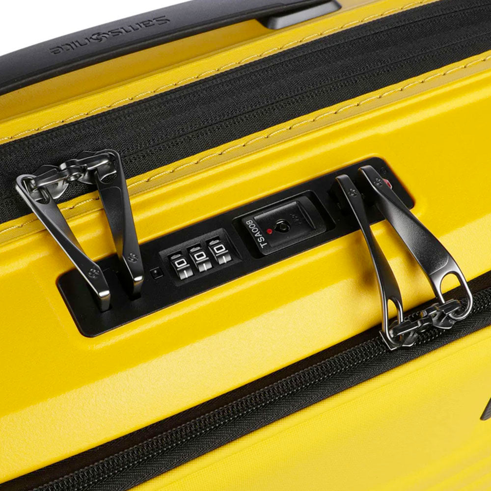 Trolley Cabina Rigido Espandibile 4 Ruote SAMSONITE linea Intuo Easy Access Giallo