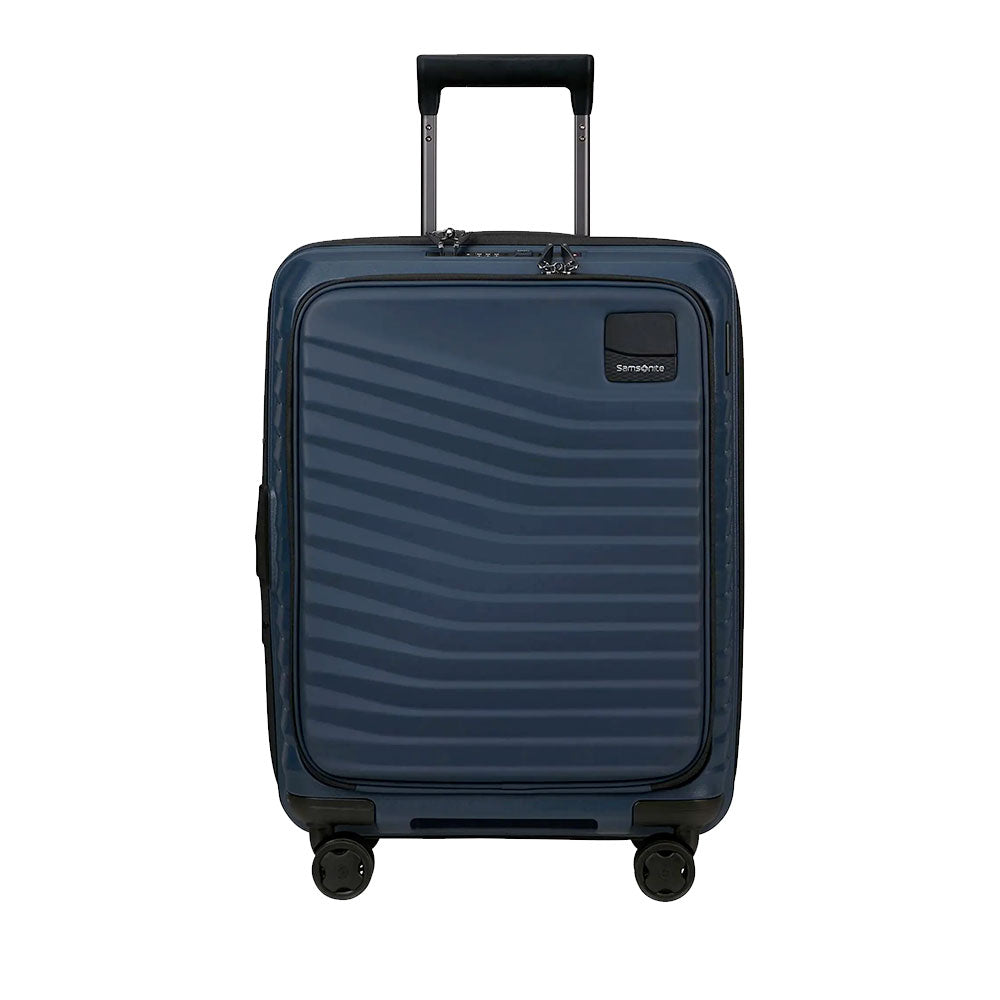 Trolley Cabina Rigido Espandibile 4 Ruote SAMSONITE linea Intuo Easy Access Blu Notte