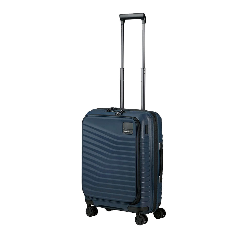 Trolley Cabina Rigido Espandibile 4 Ruote SAMSONITE linea Intuo Easy Access Blu Notte
