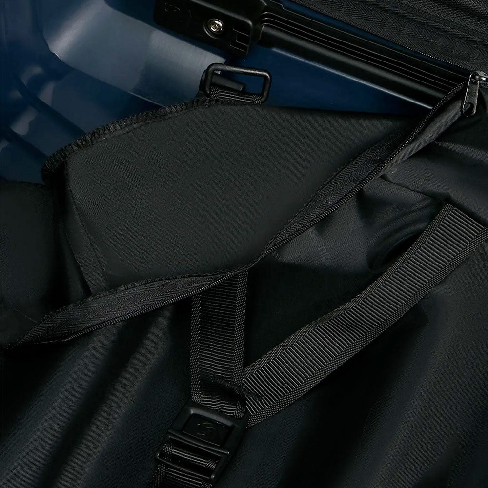 Kabinen-Trolley Hartschale erweiterbar 4 Rollen SAMSONITE Modell Intuo Easy Access in Marineblau