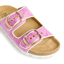 Ciabatte Donna Doppia Fascia 1A Classe Alviero Martini linea Soft Color Malva 1511
