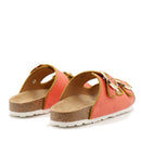 Ciabatte Donna Doppia Fascia 1A Classe Alviero Martini linea Soft Color Aragosta 1511