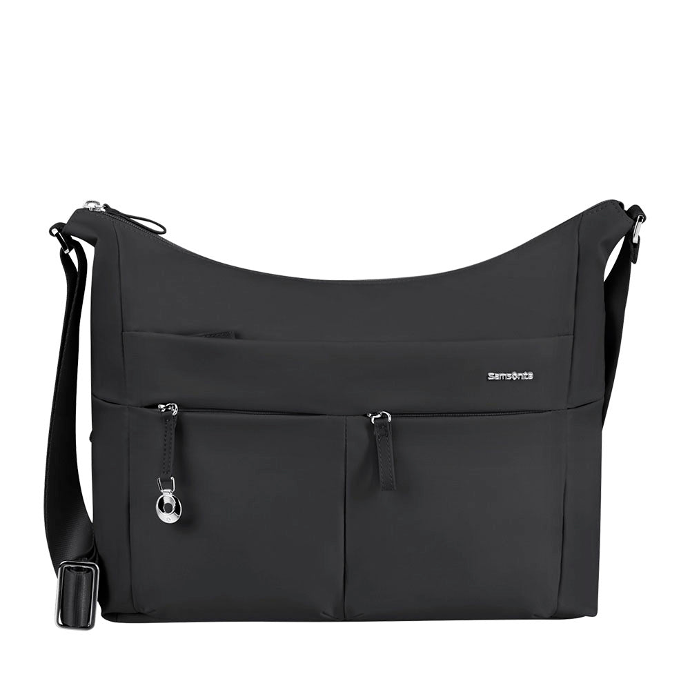 Borsa Donna Mezzaluna a Tracolla Media SAMSONITE linea Move 5.0 in Nylon Nero