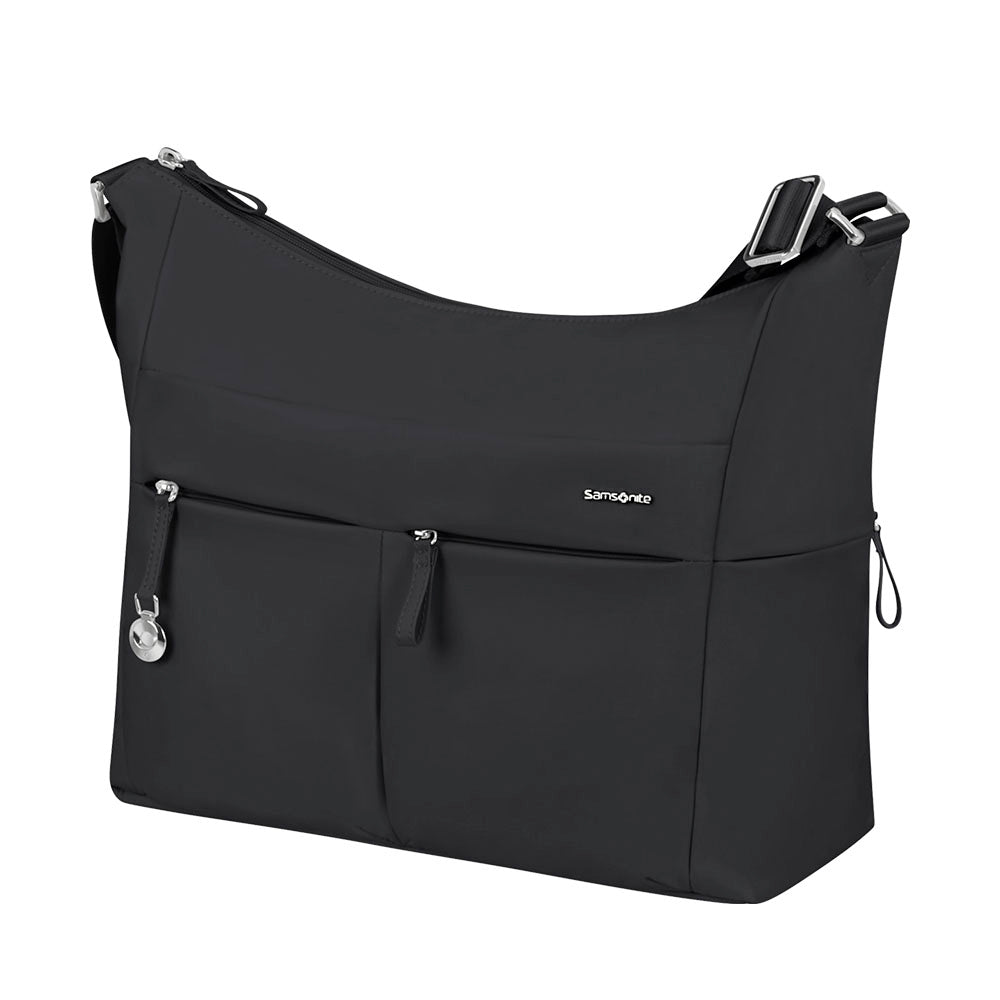 Borsa Donna Mezzaluna a Tracolla Media SAMSONITE linea Move 5.0 in Nylon Nero