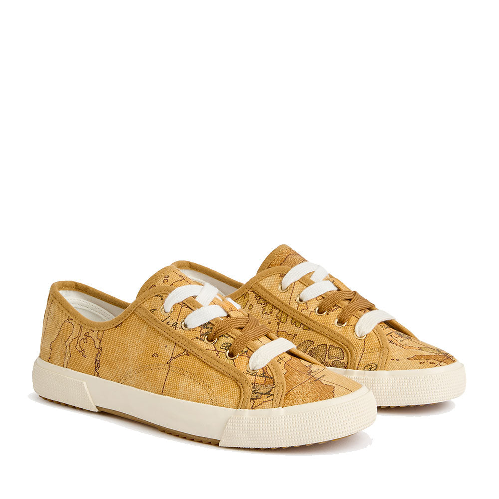 Sneakers Donna 1A Classe Alviero Martini in Canvas stampa Geo Classic 1517