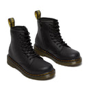 Scarpe Bambino DR. MARTENS Stivali linea 1460 J in Pelle Nera