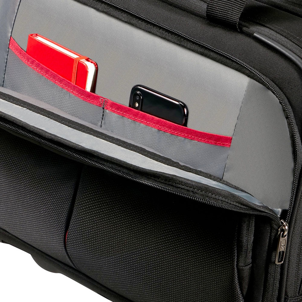 Trolley Pilota Porta Pc 17,3" SAMSONITE linea Guardit 3.0 in Tessuto Nero