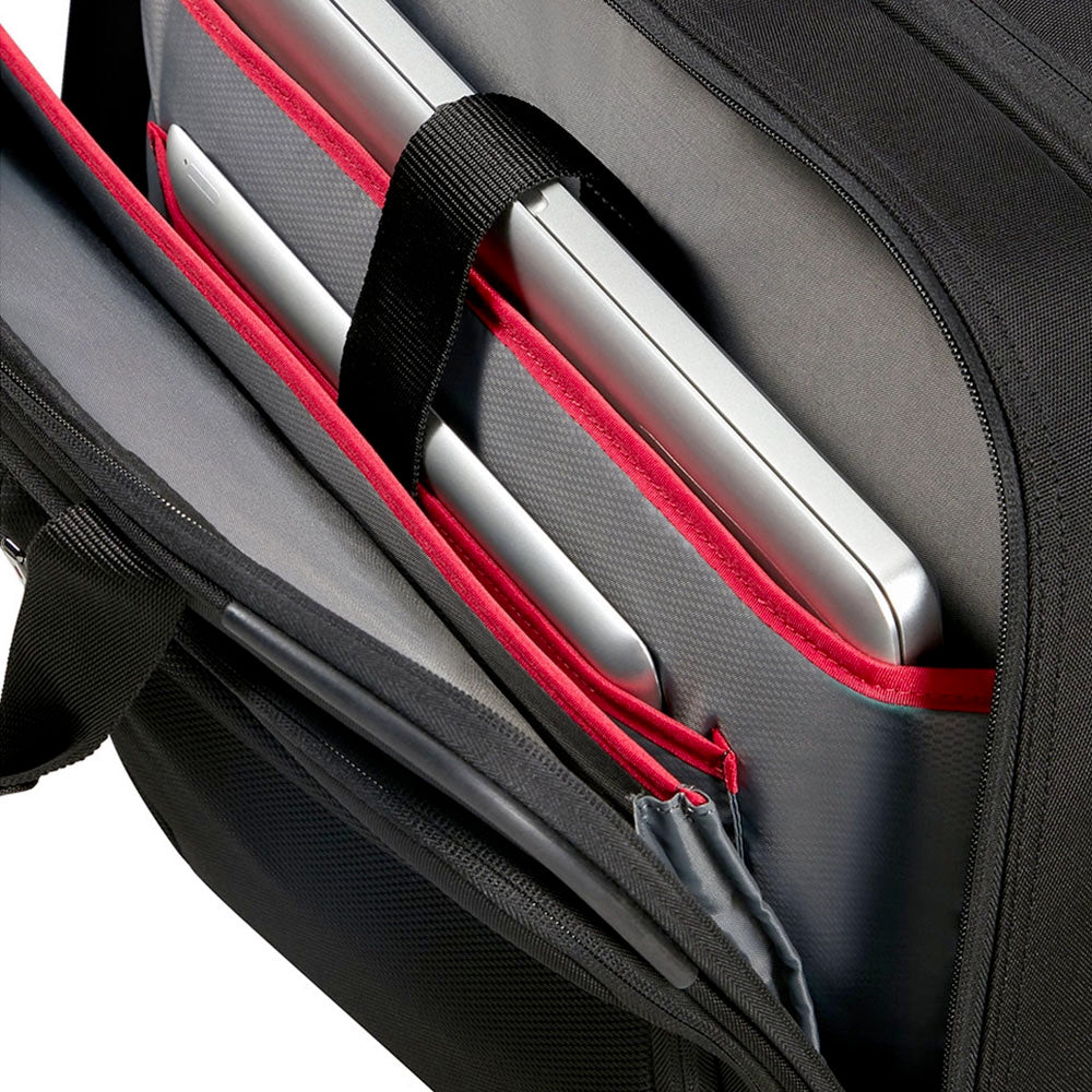Trolley Pilota Porta Pc 17,3" SAMSONITE linea Guardit 3.0 in Tessuto Nero