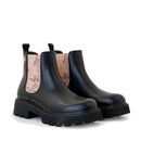 Stivaletti Beatles Donna 1A Classe Alviero Martini in Eco Nappa Nera 1556