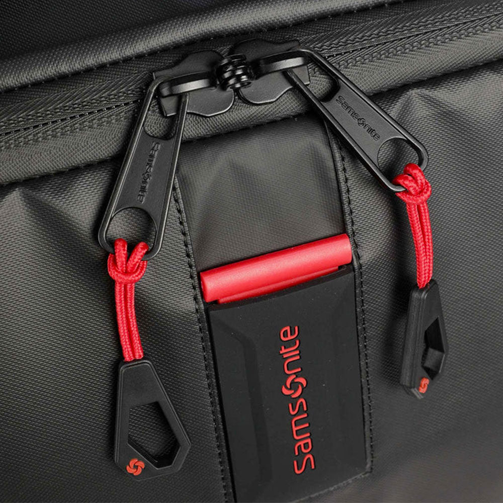 Borsone Cabina Due Ruote SAMSONITE linea Paradiver Light in Tessuto Gommato Nero