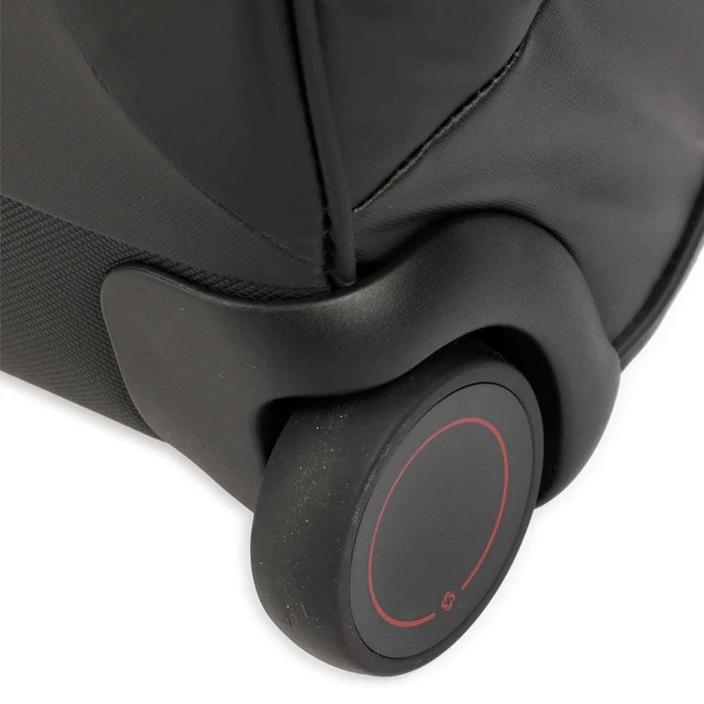 Borsone Cabina Due Ruote SAMSONITE linea Paradiver Light in Tessuto Gommato Nero