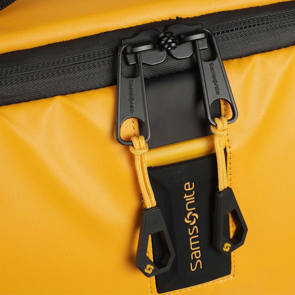 Borsone Cabina Due Ruote SAMSONITE linea Paradiver Light in Tessuto Gommato Giallo