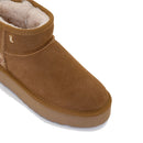 Stivaletti Imbottiti Donna 1A Classe Alviero Martini in Pelle Scamosciata color Cuoio 1575