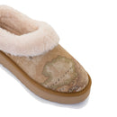 Mini Stivaletti Imbottiti Donna 1A Classe Alviero Martini in Tessuto effetto Nabuck stampa Geo Classic 1577
