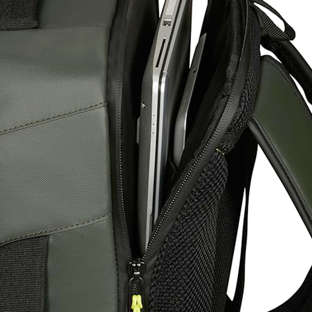 Zaino da Viaggio Underseat SAMSONITE linea Paradiver Light in Tessuto Gommato Verde