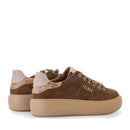 Sneakers Platform Donna 1A Classe Alviero Martini in Pelle Scamosciata Testa di Moro 1614