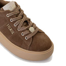 Sneakers Platform Donna 1A Classe Alviero Martini in Pelle Scamosciata Testa di Moro 1614