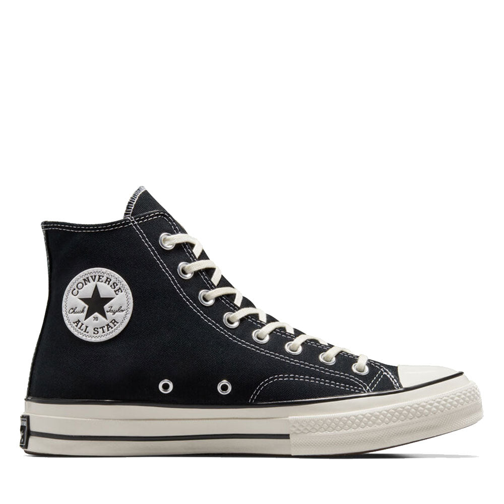 Sneakers Alte CONVERSE Chuck 70 Hi Vintage in Canvas Nera