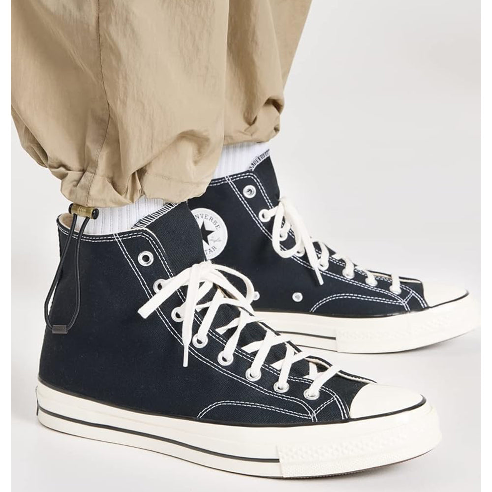 Sneakers Alte CONVERSE Chuck 70 Hi Vintage in Canvas Nera